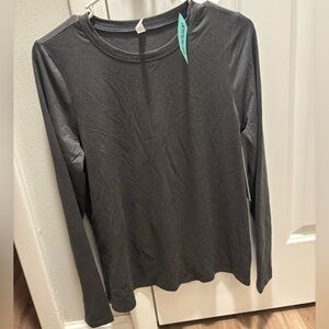 Threads 4 Thought Black Long Sleeve Fitted Tee